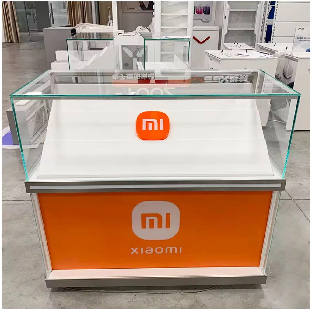 Factory Price Glass Display Closed Counter Mobile Phone Display Cabinet Mobile Phone Accessories Cabinet
