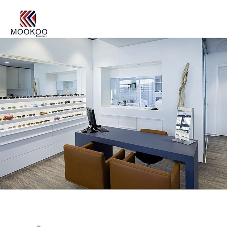 Shop Interior Decoration Optical Modern Showcase Design